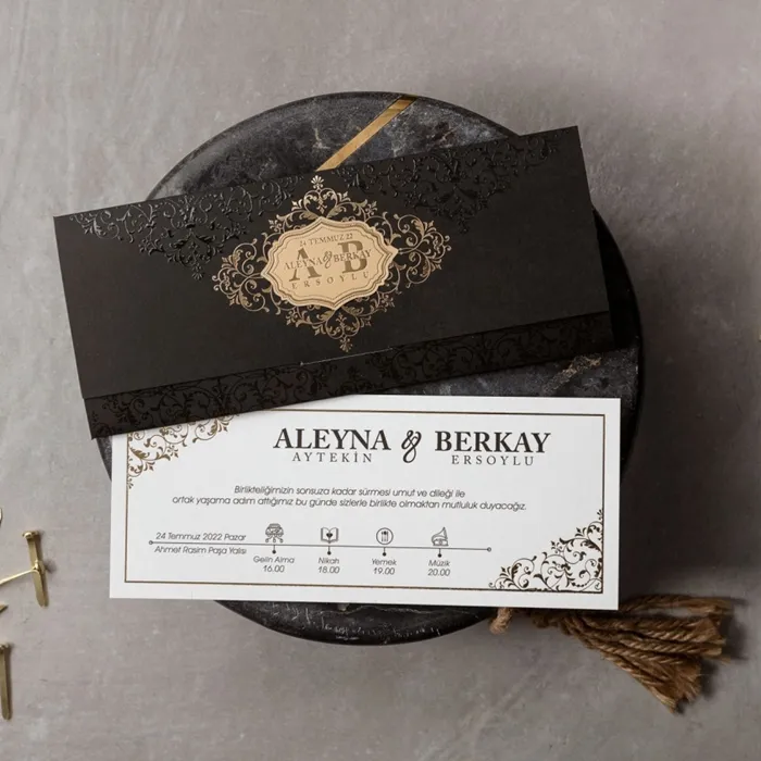 Batman Düğün Davetiyesi - 8400