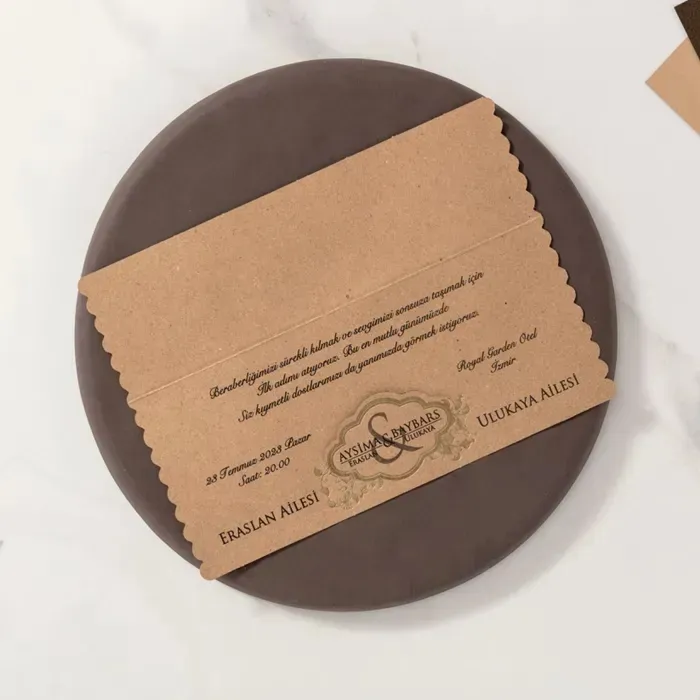 Batman Ucuz Düğün Davetiyesi - 10599